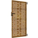  Vrtna vrata 85 x 175 cm od čelika COR-TEN četvrtasti dizajn | shoptok.hr