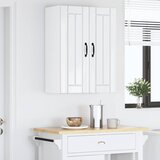 Ormar za Zid Lucca 2 pcs Bijela visokog sjaja 30 x 31 x 80 cm | shoptok.hr