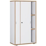 MID.YOU Arhivska Omara Salia B60, Bela, Barva Hrasta | Shoptok.si