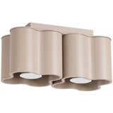 Sollux Lighting Stropna svetilka OVIO 2 taupe GU10, (5000499621) | Shoptok.si