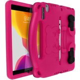 AVIZAR iPad 9 2021, iPad 8 2020 in iPad 7 2019 otroška torbica, odporna na udarce, vgrajeno stojalo, dizajn Panda - roza, (21123775) | Shoptok.si