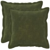  Jastuk s jastukom HOUTEN 2 kom. Zelena Mikrofibra Flis - Zelena 40 x 40 cm 2 | shoptok.hr