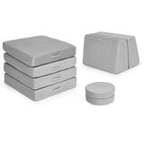 ECO TOYS DIY modularna fotelja sa 8 jastuka - siva | shoptok.hr