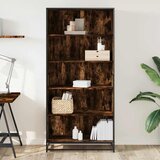  Polica za knjige dimljeni hrast 80,5x35x170,5 cm | shoptok.hr
