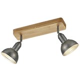 Trio Leuchten Tamno sivi/u prirodnoj boji reflektor 11x33 cm Delhi – | shoptok.hr