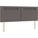  Konstrukcija kreveta s madracem Siva 160 x 200 cm Umjetna koža | shoptok.hr