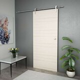 vidaXL Pribor za klizna vrata od nehrđajućeg čelika 183 cm srebrni | shoptok.hr
