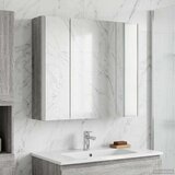  Kupaonski ormar s ogledalom Siva Sonoma 63 5 x 15 5 x 60 5 cm | shoptok.hr