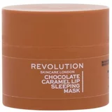 Revolution Lip Sleeping Mask noćna maska za usne 10 g Nijansa chocolat caramel POKR