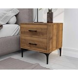 Hanah home noćni ormarić zen 3670 brown nightstand