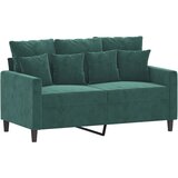  3-dijelni set sofa s jastucima tamnozeleni baršunasti | Eponuda.ba