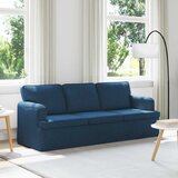 SOFA Plava 201 x 80 x 85 cm tkanina | shoptok.hr