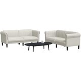  2-dijelni set sofa krem baršunasti | shoptok.hr