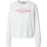 Tommy Hilfiger Sweater majica ecru/prljavo bijela / crvena | shoptok.hr