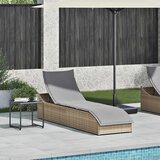 Maison Chic Zložljivi Ležalnik - Sončna ležalnik za sončenje z blazino in shranjevanjem bež, (22043084) | Shoptok.si
