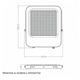  LED REFLEKTOR IK03 300 W 6500K Cene