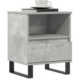  Noćni ormarići 2 kom boja betona 40x35x50 cm konstruirano drvo | shoptok.hr
