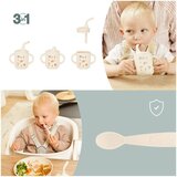 Babymoov Set za hranjenje Roar, 3 komada, Bež | Eponuda.com