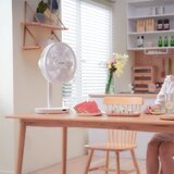 STYLIES Stajaći ventilator ANTILA 25W/230V 88 cm, bela + daljinski upravljač | Eponuda.com