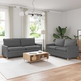  Set sofe 2 kom. Tamnosiva Tkanina | shoptok.hr