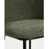 Kave Home Temno zelen oblazinjen barski stol (višina sedeža 75 cm) Ciselia – | Shoptok.si