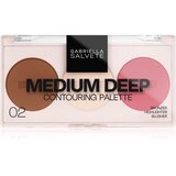 Gabriella Salvete Contouring Palette paleta za konture obraza odtenek 02 Medium Deep 9 g Cene