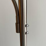 Fischer & Honsel LED zatemnitvena stoječa svetilka v srebrni barvi (višina 180 cm) Dent – | Shoptok.si