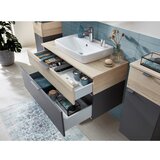 Pelipal Sivi/u prirodnoj boji nizak/zidni kupaonski ormarić u dekoru bora 72x30 cm Quickset 394 – | shoptok.hr