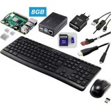 TRU COMPONENTS Renkforce Pro Set Raspberry Pi® 4 B 8 GB 4 x 1.5 GHz uklj. napajanje, uklj. kućište, uklj. hladnjak, uklj. HDMI kabel , u