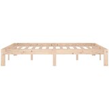  Posteljni okvir iz trdne borovine 140x190 cm, (20903909) | Shoptok.si