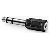 Nedis CAGB23930BK, stereo audio adapter, 6,35 mm muški, 3,5 mm ženski, niklovani, abs, crni Cene