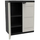 plastiken Shramba na prostem Armoire basse TITANIUM beige et noir Bež Cene