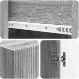  Set ormara 2 pcs Siva Sonoma 33 x 34,5 x 90 cm | shoptok.hr
