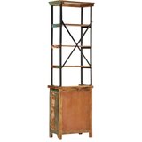  Visoka komoda 55 x 30 x 180 cm od masivnog obnovljenog drva | shoptok.hr