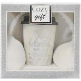 set Cosy Gift Xmas Silver