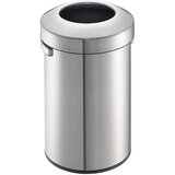 EKO Velik lepo oblikovan zbiralnik odpadkov, prostornina 60 l, VxØ 667 x 405 mm, nerjavno jeklo Cene
