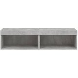 TV ormarići s LED svjetlima 2 kom boja betona 60x30x30 cm | Eponuda.com