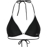 Karl Lagerfeld Bikini zgornji del črna / bela Cene