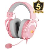 Redragon H510 Zeus-X gaming slušalke roza barve | Shoptok.si