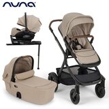 Nuna® dječja kolica 4u1 demi™ next s rolkom + arra™ flex cosmopolitan collection + isofix baza next | shoptok.hr