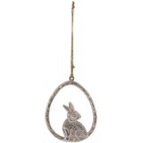 Ego Dekor Viseča velikonočna dekoracija Bunny, višina 8,4 cm Cene