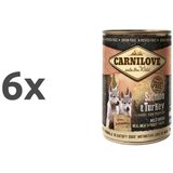 Carnilove Dog Puppy - losos & puran, 400g 6 x 400 g Cene