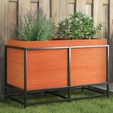 Maison Chic Vrtno cvetlično korito - Cvetlični Lonec voščeno rjavo 80x40x50 trdna borovina, (21790264) | Shoptok.si