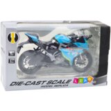 Metalni motor za igru sa zvučnim i svjetlosnim efektima 1:12 - svjetlo plavi | shoptok.hr