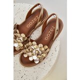 Zazoo Leather sandals on flat heel | shoptok.hr