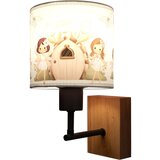 Brilagi Zidna lampa BOBO WOOD 1xE27/25W/230V hrast/crna/bela/ružičasta/vile | Eponuda.com