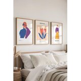 WALLXPERT Č-300466 - 3040 multicolor dekorativni set slika (3 komada) | Eponuda.com