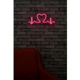  Zidna dekoracija led srce 51x21x2cm roze | ePonuda.com