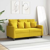  Dvosjed od tkanine svjetložuti 120 cm | shoptok.hr
