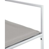 vidaXL 13-dijelni vrtni blagovaonski set s jastucima bijeli tekstilena | shoptok.hr